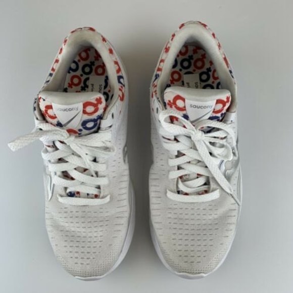 Saucony Kinvara 11 Prinkshop White Running  Shoes S10551-70 Women’s Size 9 - Picture 3 of 12